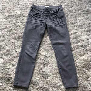 J. Crew Toothpick cropped Jeans.